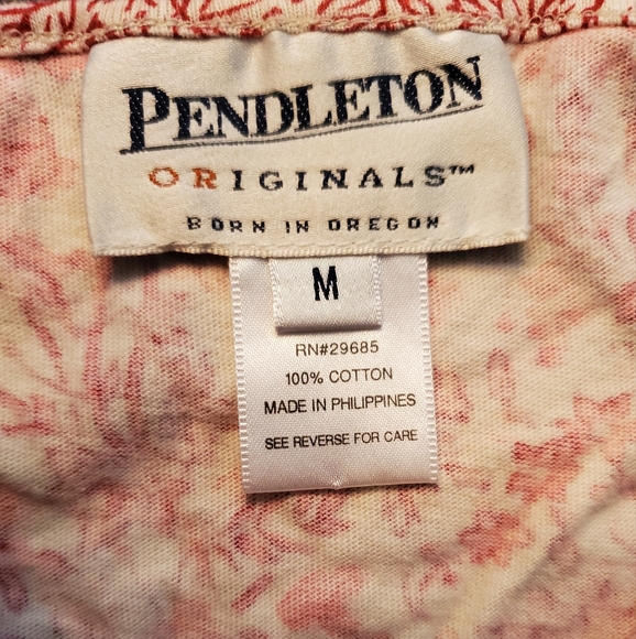 Pendleton Pink Floral T-shirt - Picture 3 of 3